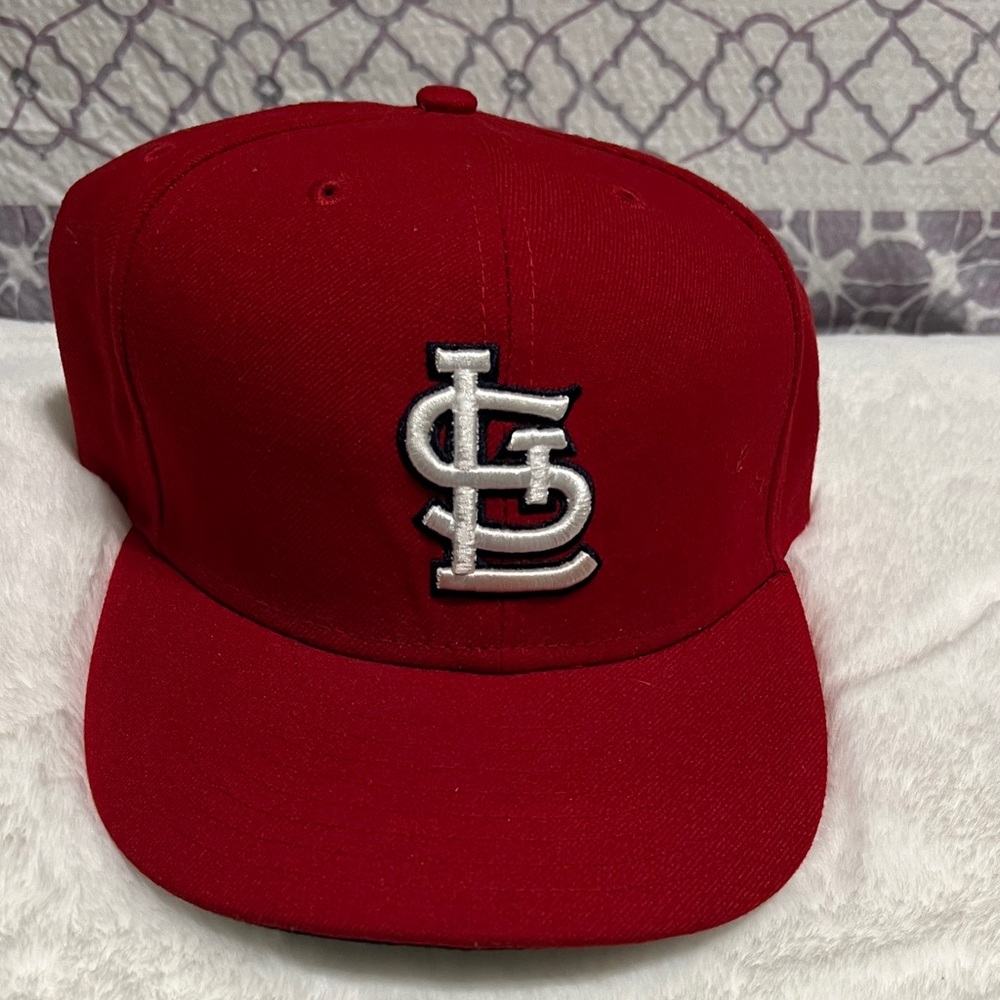 New Era Black and Red Fitted Cap